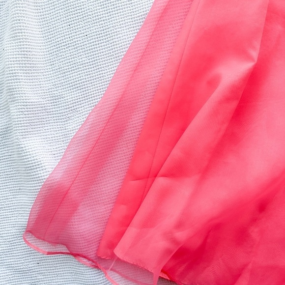 Alfred Angelo - Pink Coral Strapless Special Occasion Dress - Size 9 - Picture 9 of 15